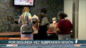 Denuncian la suspensión repentina de la reunión de la Comisión de la Mujer