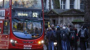 Huelga en subterráneo de Londres causa trastornos