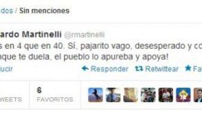 Martinelli a opositor: Sí