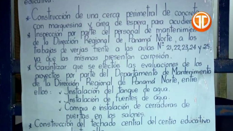 Clases suspendidas en escuela Nuevo Progreso, docentes denuncian irregularidades