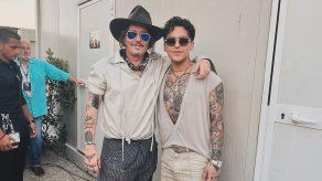 Christian Nodal y Johnny Deep desatan las redes sociales por su gran parecido
