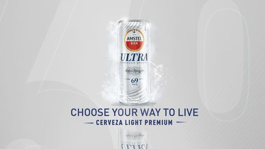 Amstel® Ultra, con solo 69calorías, está dirigida a los panameños que desean encontrar un equilibrio ensu estilo de vida física y socialmente activo.&nbsp;