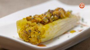 Receta: Bollo preñado con pulpo