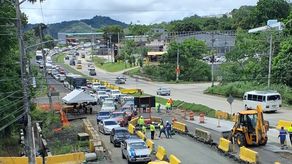 MiBus advierte: Congestionamiento vehicular en Panamá Norte